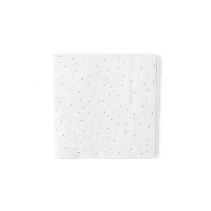 Winter white napkins