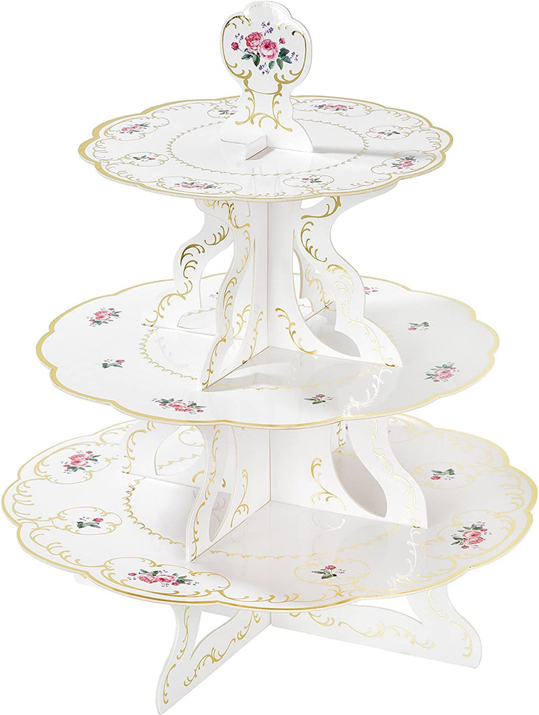 *SALE* Truly chintz cake stand - reversible