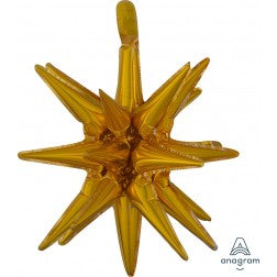 *HALF PRICE* Air fill magic star  gold - DOES NOT TAKE HELIUM
