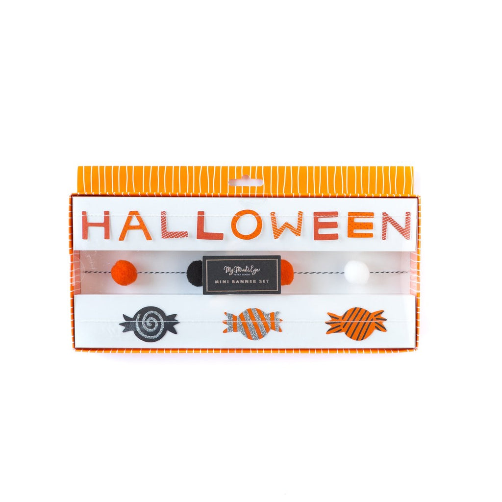 *SALE* Halloween mini banner set of 3