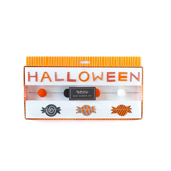 *SALE* Halloween mini banner set of 3