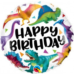 Standard colourful dinosaurs