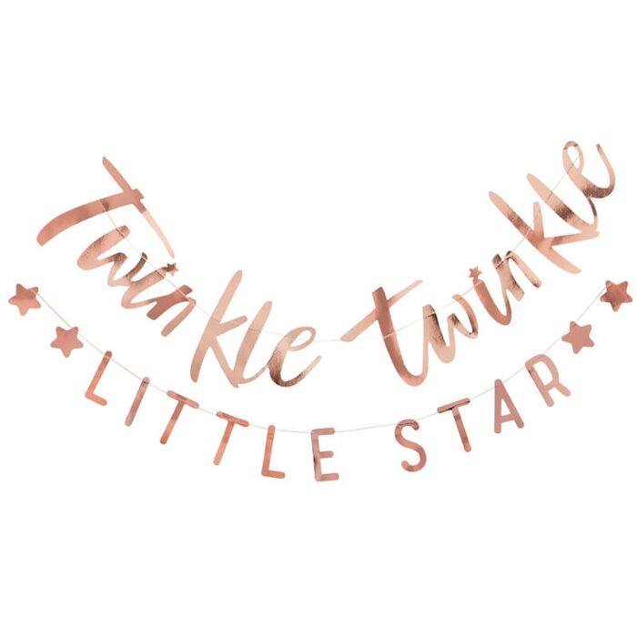 Twinkle twinkle banner