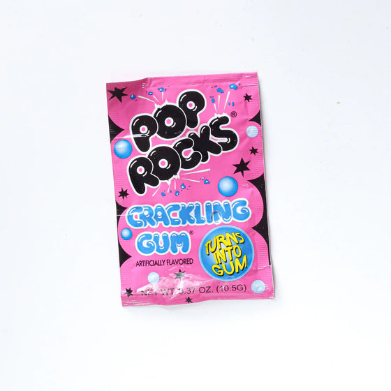 Pop rocks - crackling gum