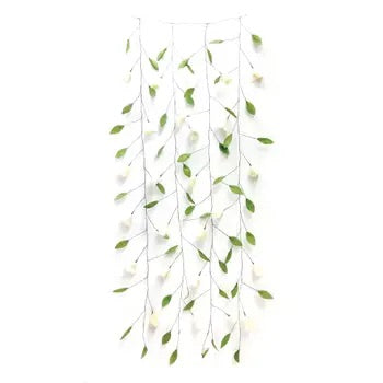 Greenery paper garland flower garland backdrop