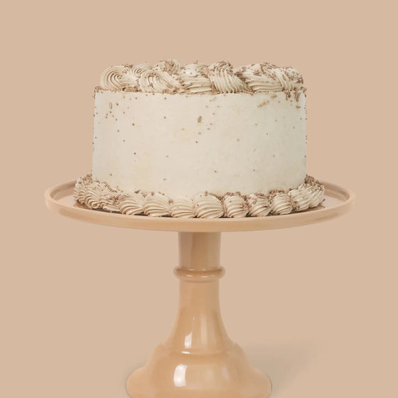 Melamine cake stand - Latte brown
