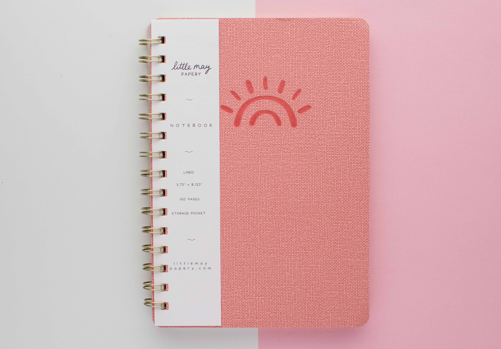 *SALE* Blossom pink notebook