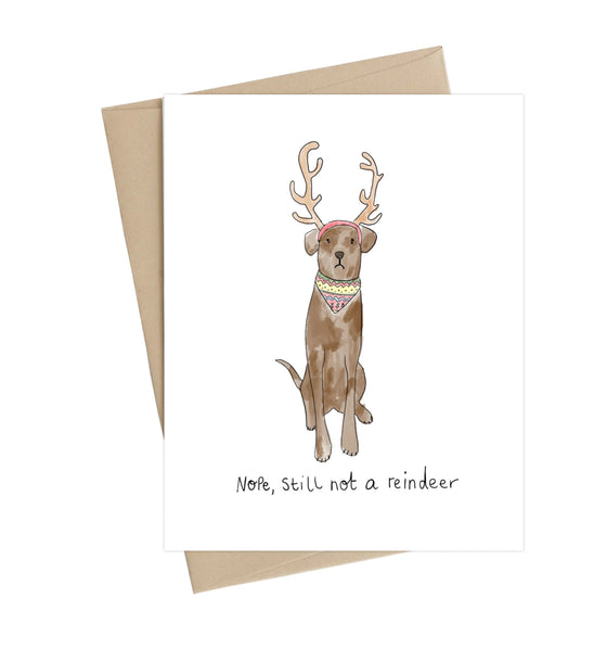 Still not a reindeer