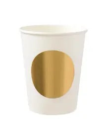 *SALE* Oh happy day - gold dot cups