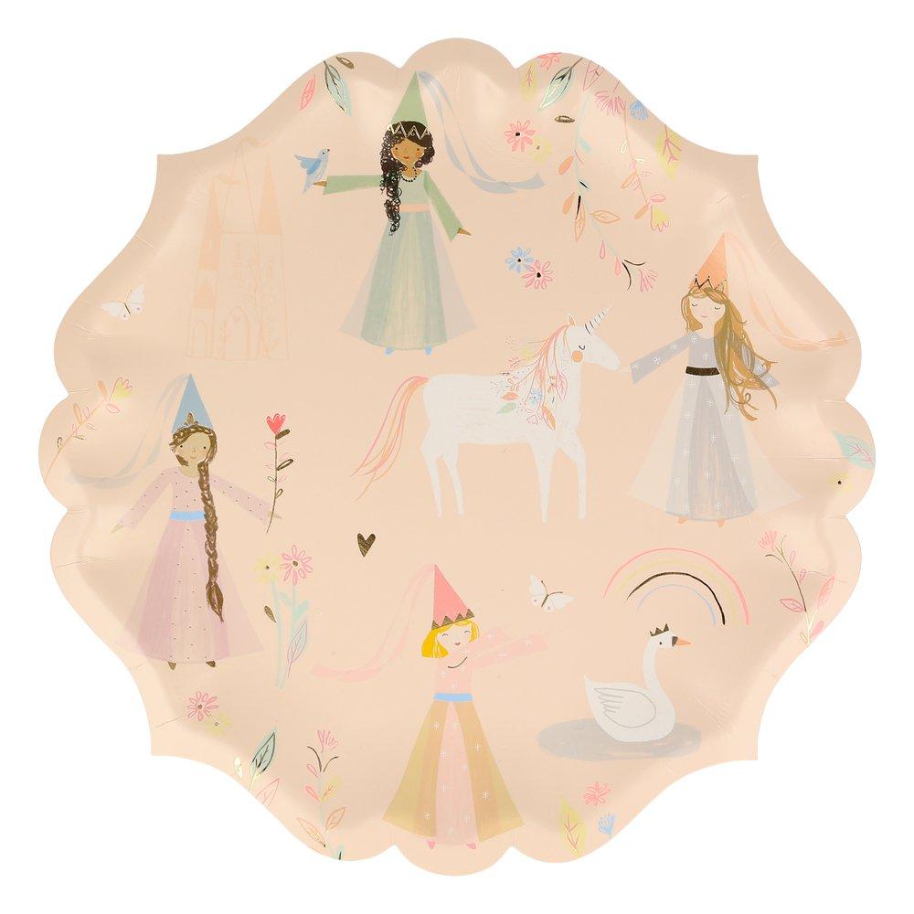 Princess large plates - Meri Meri