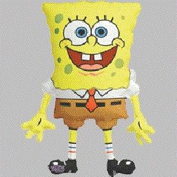 Supershape foil balloon - SpongeBob SquarePants