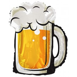 Supershape foil balloon - Beer glass shape