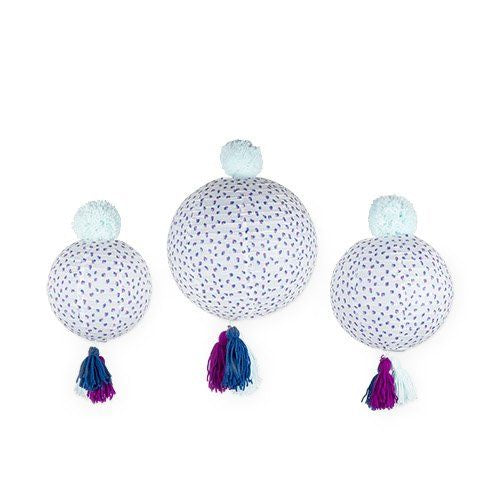 *SALE* Paper lanterns with tassels and Pom poms