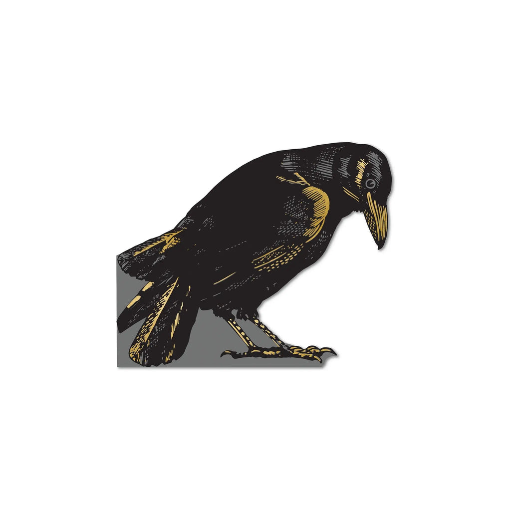 Raven shaped napkins