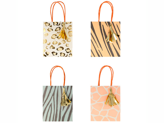 Safari animal party bags - Meri Meri