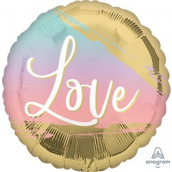 Standard foil balloon- sunset love