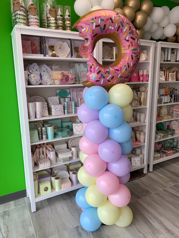 Who took a bite out my donut pillar