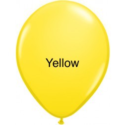 11” latex balloons for you to fill at home- pack of 5 - primary colours
