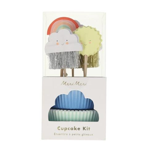 Happy weather cupcake kit - Meri Meri