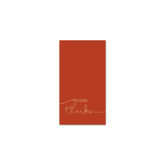 *SALE* Harvest - give thanks guest towels