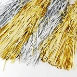 Gold and silver tassel garland