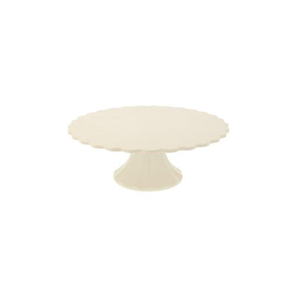 Cream bamboo fibre cake stand - Meri Meri