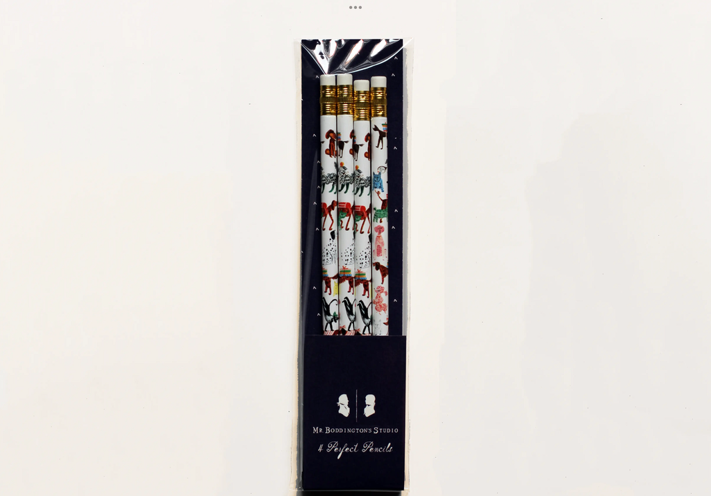 Pack of 4 doggies pencils - Mr Boddington’s studio