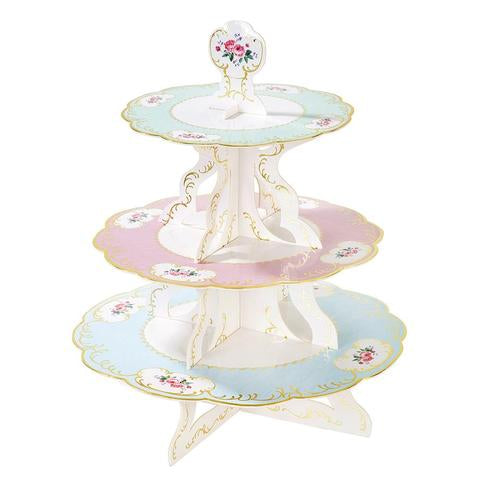 *SALE* Truly chintz cake stand - reversible