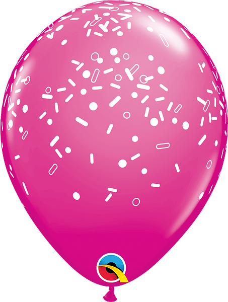 11 inch balloon - sprinkles