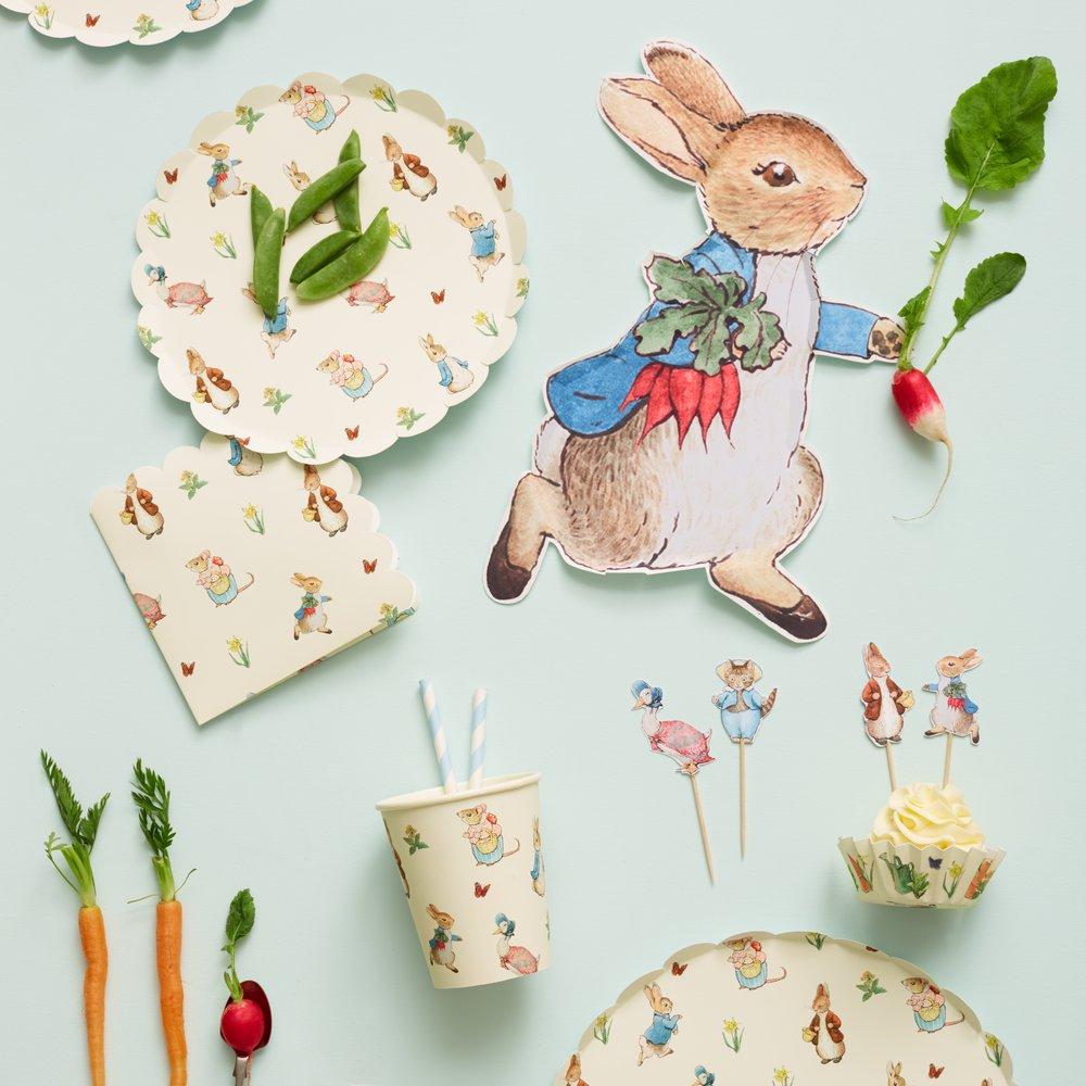 Peter rabbit and friends cake picks - Meri Meri
