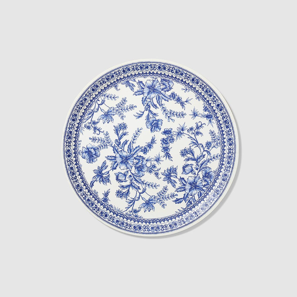 French toile large plates