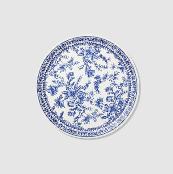 French toile large plates