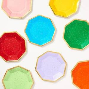 Octagon multicolour plates