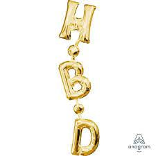 Air fill bday - will not float is a banner