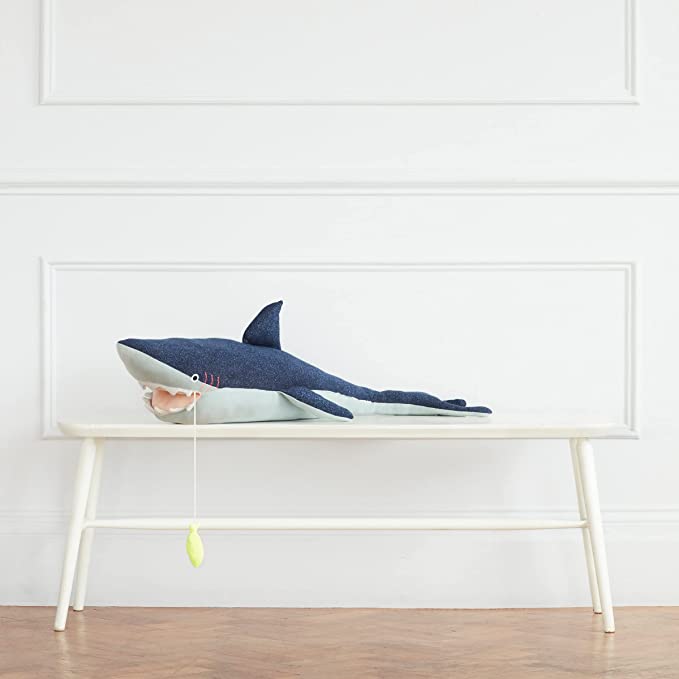 Vinnie shark large soft toy - Meri Meri