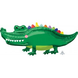 Supershape foil balloon - Happy gator
