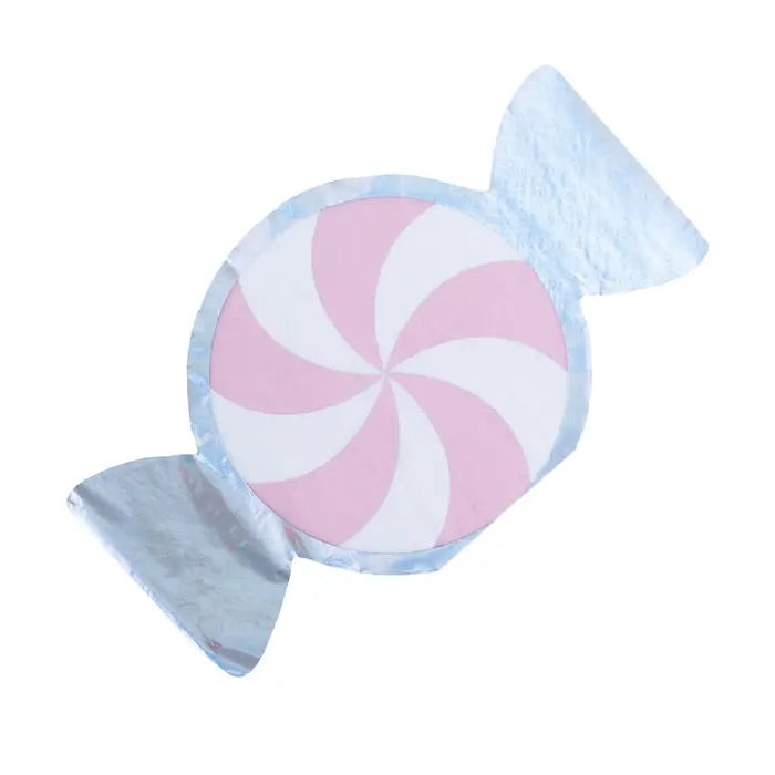 *SALE* Pink peppermint napkins
