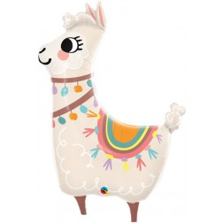 Supershape foil balloon - Loveable llama