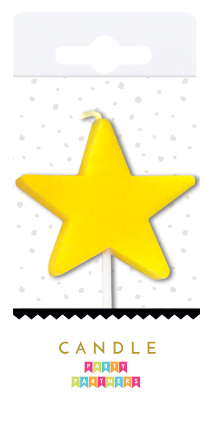 Star neon candle