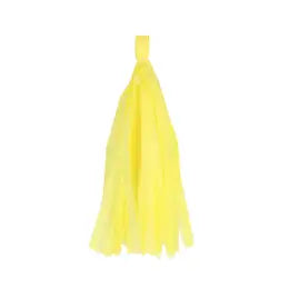 Pack of 3 paper tassels - various colours to choose