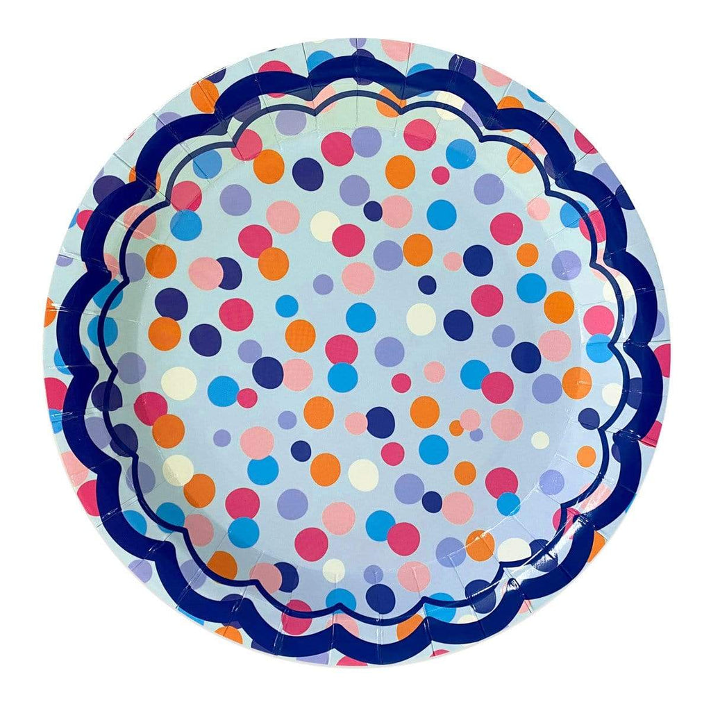 Dinner plates - Throw confetti