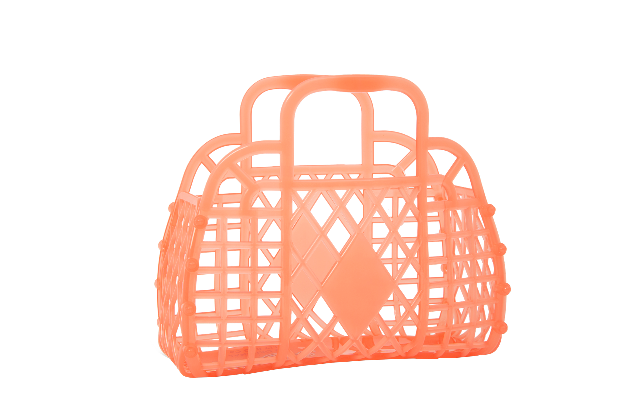 Sun jellies small retro bag neon orange