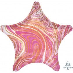 Pink marblez - star