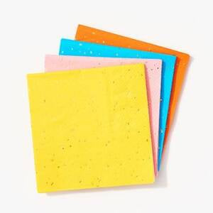 Bright multicolour napkins