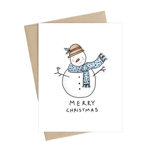 Snowman card