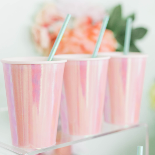 Posh cups - just peachy