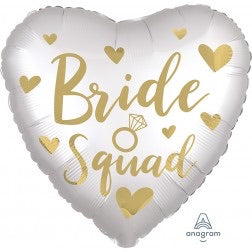 Standard satin bride squad