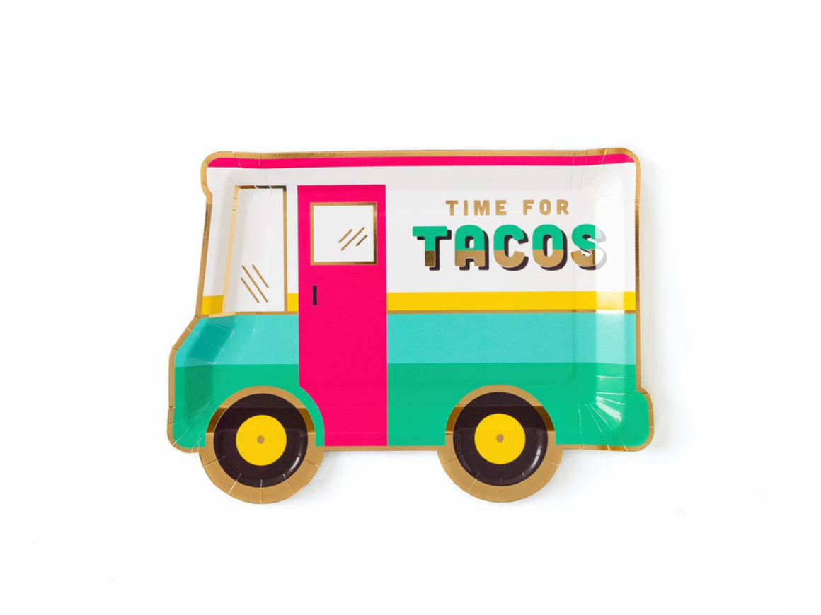 Taco truck plates