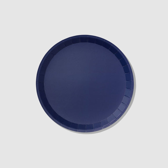 Navy large plates