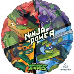 18” foil balloon - teenage mutant ninja turtles